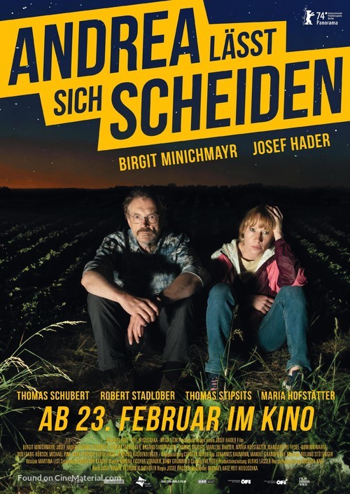 Andrea l&auml;sst sich scheiden - Austrian Movie Poster