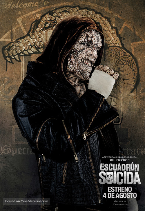 Suicide Squad - Chilean Movie Poster