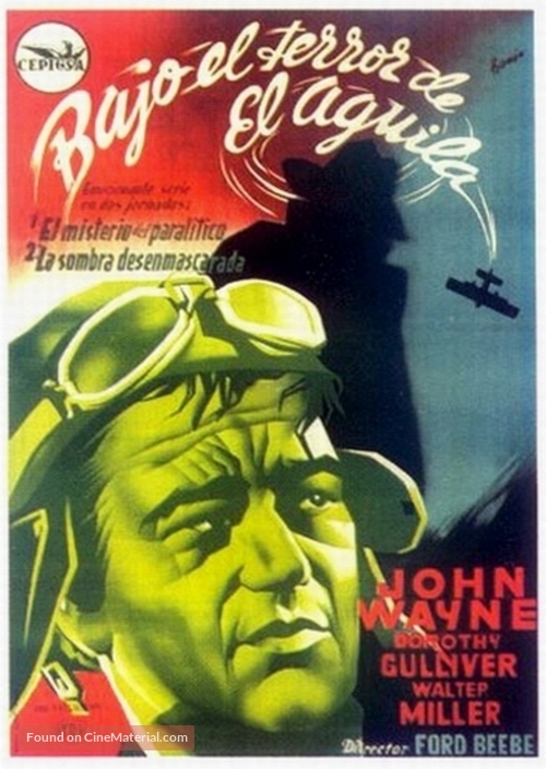 The Shadow of the Eagle - Spanish Movie Poster