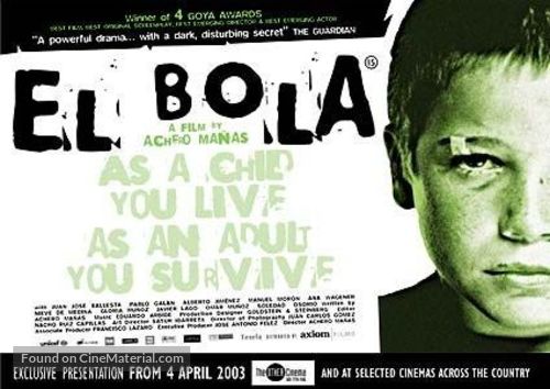 El bola - British Movie Poster