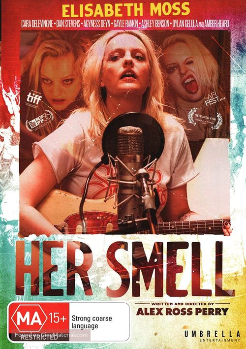 Her Smell - Australian DVD movie cover