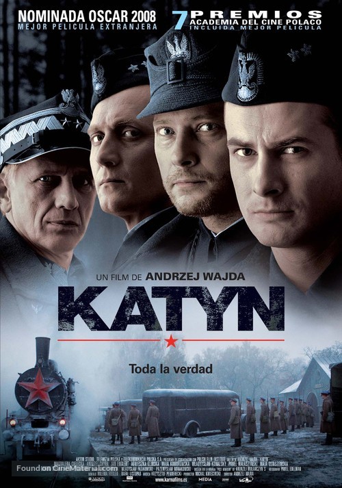 Katyn - Spanish Movie Poster