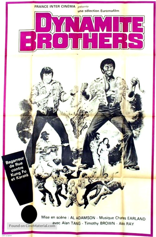 Dynamite Brothers - French Movie Poster