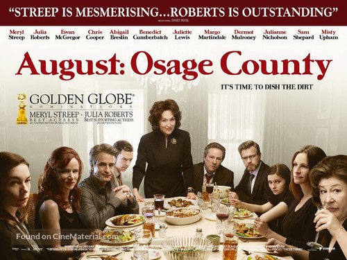 August: Osage County - British Movie Poster