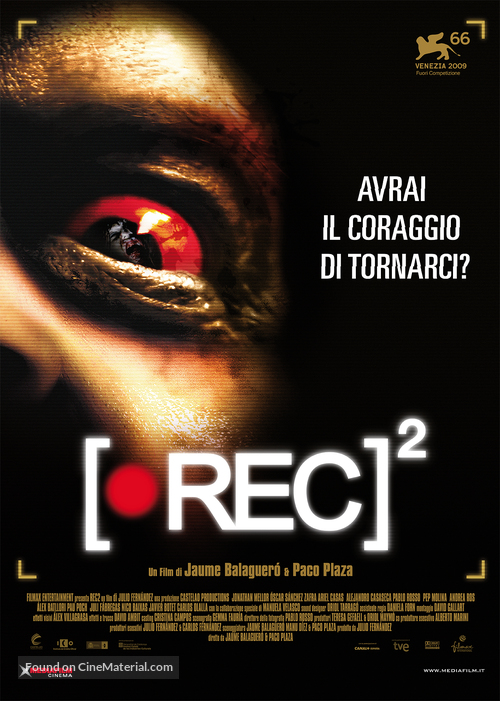 [Rec] 2 - Italian Movie Poster