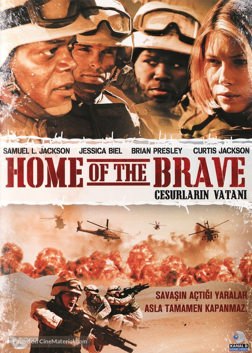 Home of the Brave - Turkish Movie Cover
