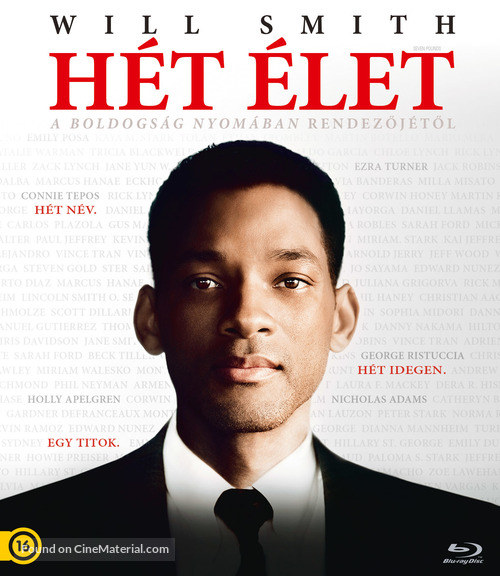 Seven Pounds - Hungarian Movie Cover