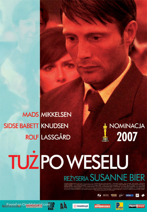 Efter brylluppet - Polish Movie Poster