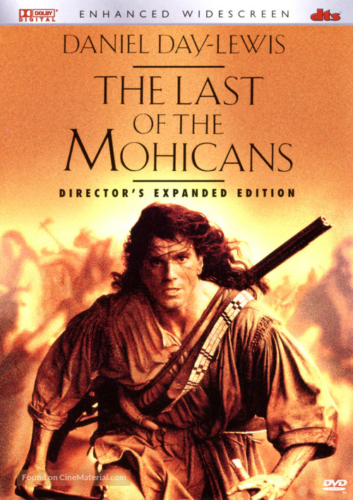 The Last of the Mohicans - DVD movie cover