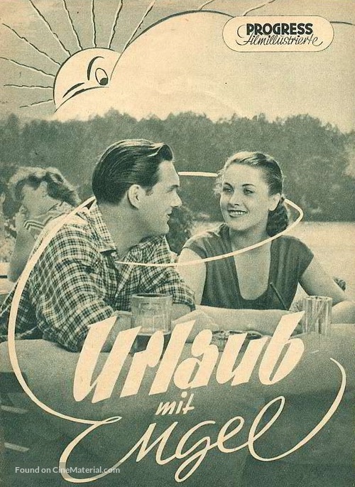 Dovolen&aacute; s Andelem - German poster