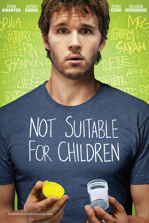 Not Suitable for Children - DVD movie cover