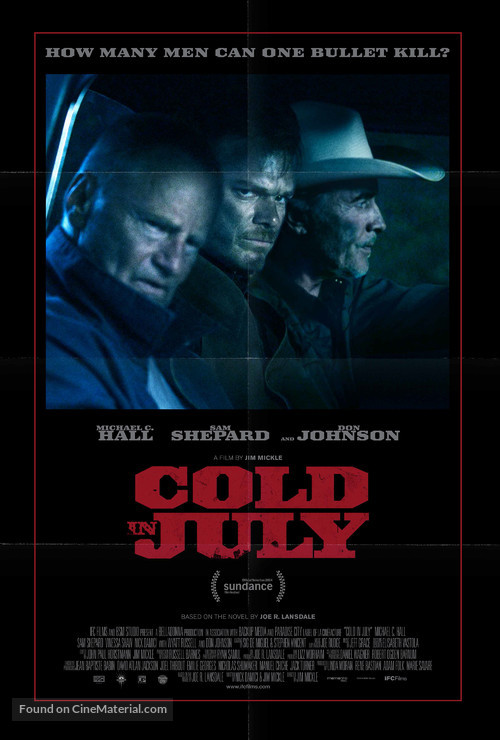 Cold in July - Movie Poster