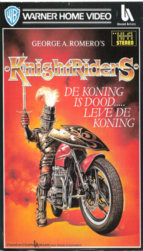 Knightriders - Dutch VHS movie cover