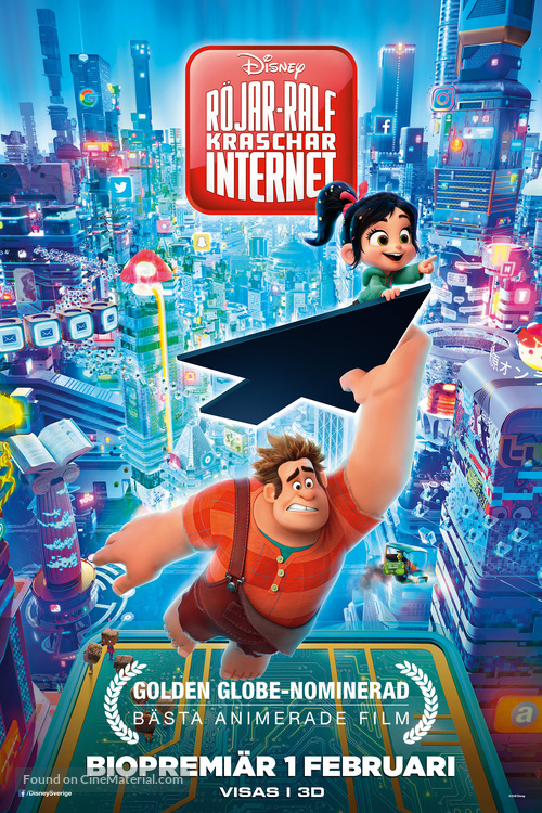 Ralph Breaks the Internet - Swedish Movie Poster