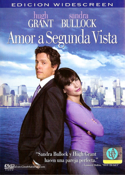 Two Weeks Notice - Argentinian Movie Cover