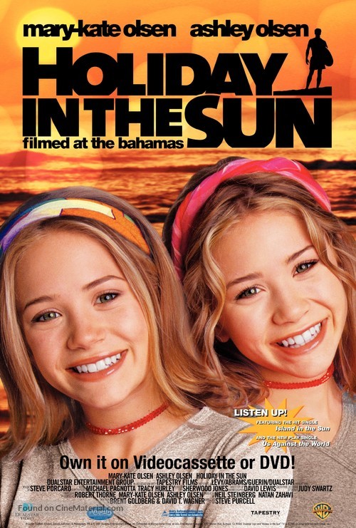 Holiday in the Sun - Video release movie poster