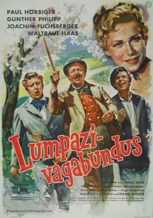 Gentleman-vagebond - German Movie Poster