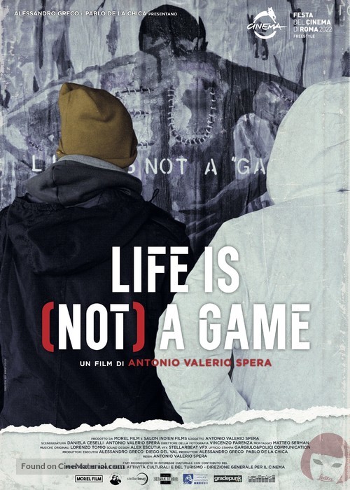 Life is (not) a game - Italian Movie Poster