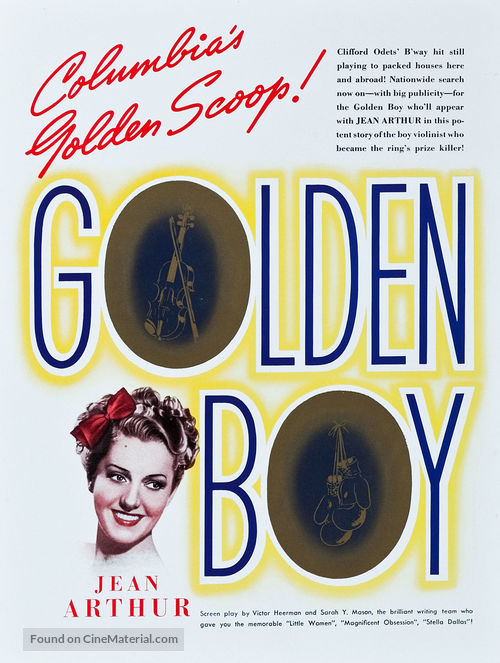 Golden Boy - Movie Poster