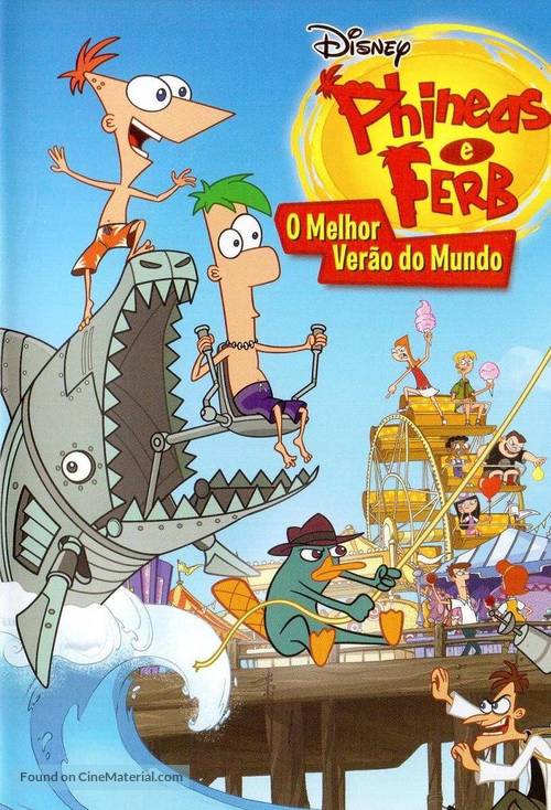 &quot;Phineas and Ferb&quot; - Portuguese DVD movie cover