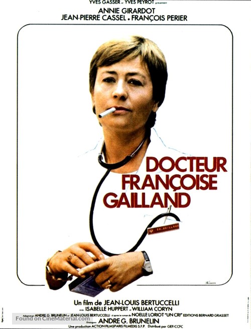 Docteur Fran&ccedil;oise Gailland - French Movie Poster
