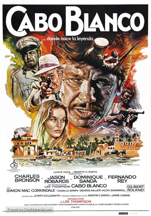 Caboblanco - Spanish Movie Poster