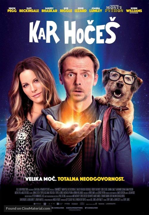 Absolutely Anything - Slovenian Movie Poster