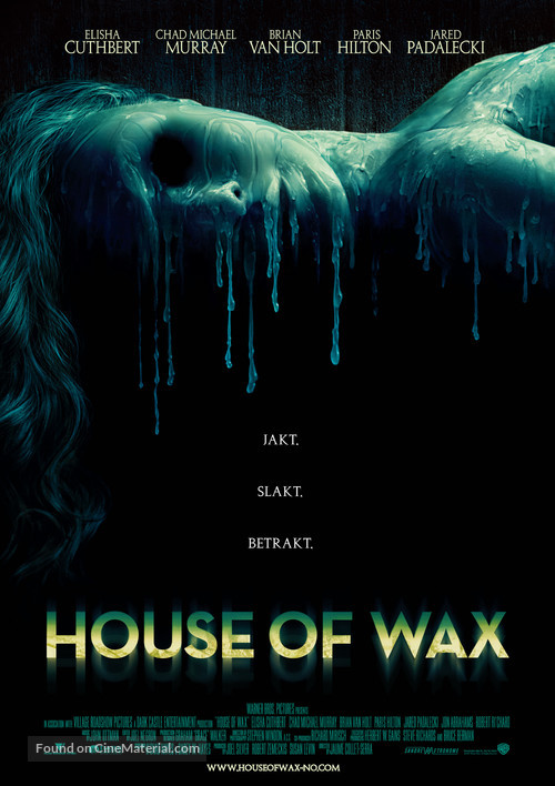 House of Wax - Norwegian Movie Poster