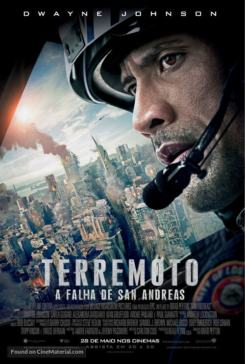 San Andreas - Brazilian Movie Poster