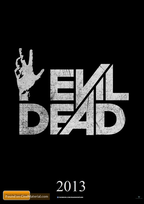 Evil Dead - Australian Movie Poster