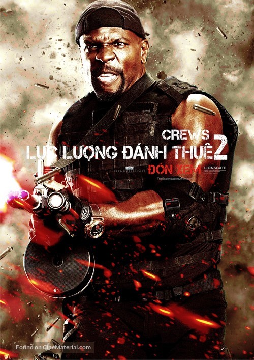 The Expendables 2 - Vietnamese Movie Poster