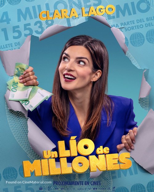 Un l&iacute;o de millones - Spanish Movie Poster