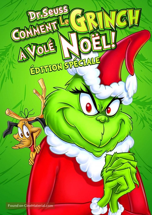 How the Grinch Stole Christmas! - French DVD movie cover