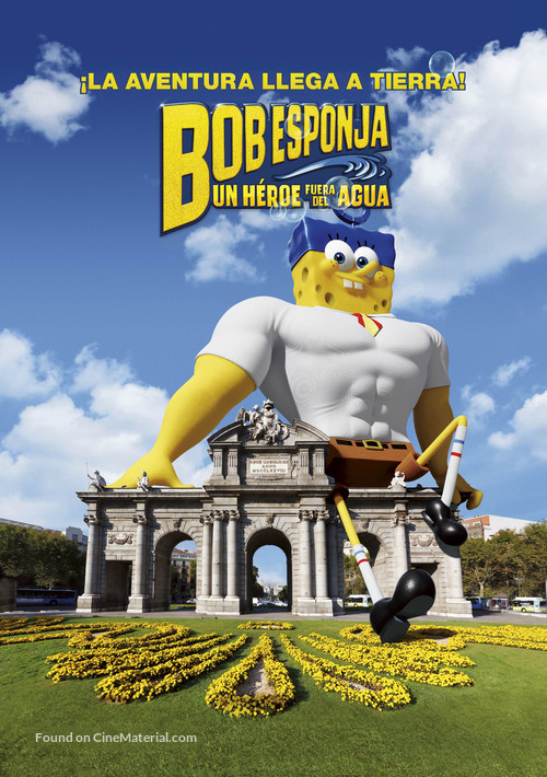 The SpongeBob Movie: Sponge Out of Water - Spanish Movie Poster