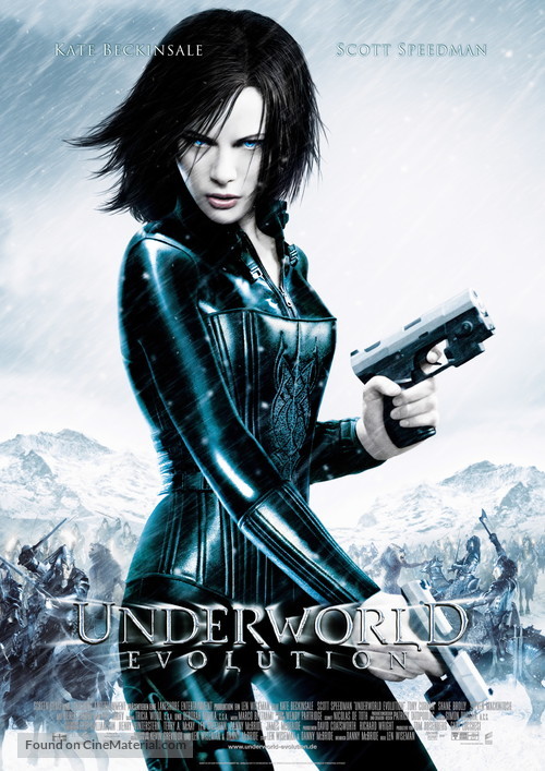 Underworld: Evolution - German Movie Poster