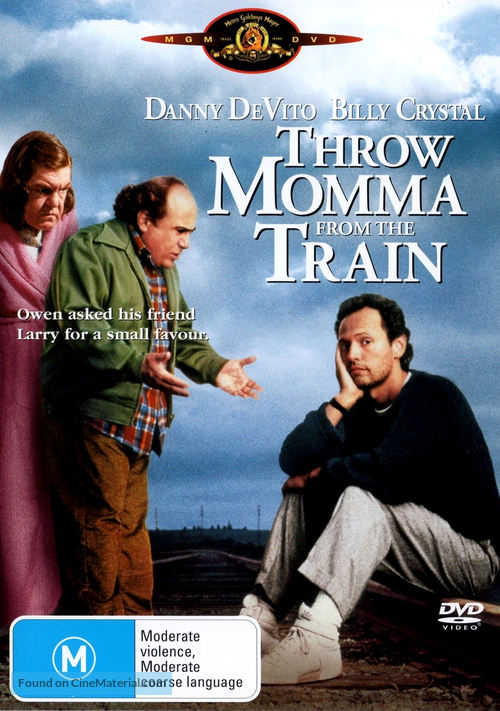 Throw Momma from the Train - Australian DVD movie cover