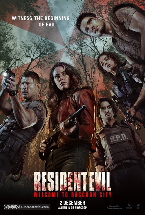 Resident Evil: Welcome to Raccoon City - Dutch Movie Poster