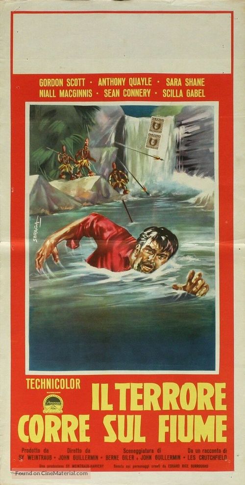 Tarzan&#039;s Greatest Adventure - Italian Movie Poster
