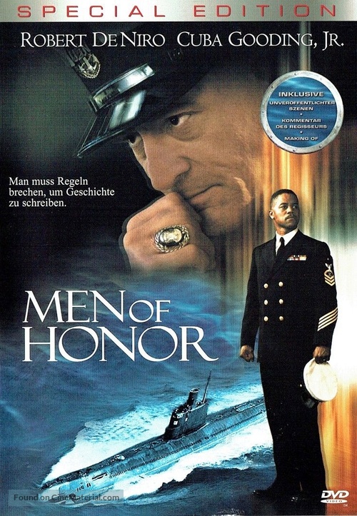 Men Of Honor - German DVD movie cover