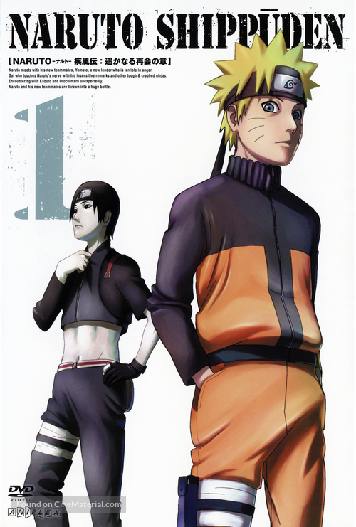 &quot;Naruto: Shipp&ucirc;den&quot; - Japanese DVD movie cover