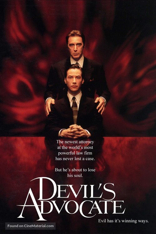 The Devil&#039;s Advocate - DVD movie cover