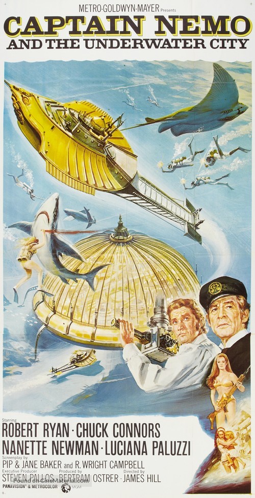 Captain Nemo and the Underwater City - Movie Poster