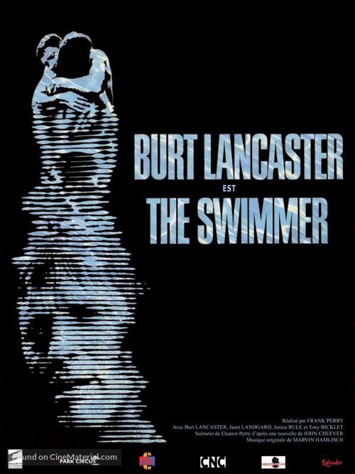 The Swimmer - French Movie Poster