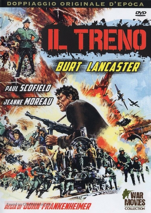 The Train - Italian DVD movie cover