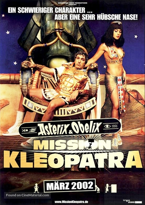 Ast&eacute;rix &amp; Ob&eacute;lix: Mission Cl&eacute;op&acirc;tre - German Movie Poster