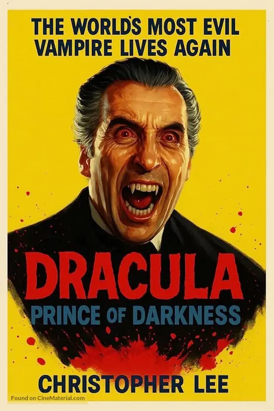Dracula: Prince of Darkness - Canadian poster