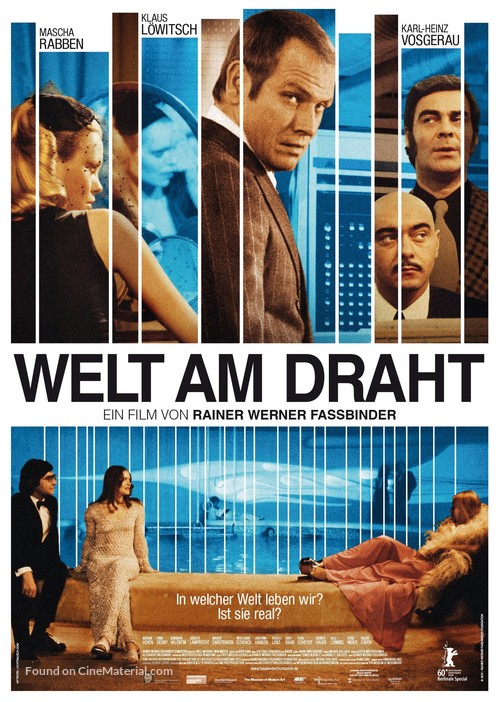 Welt am Draht - German Movie Poster