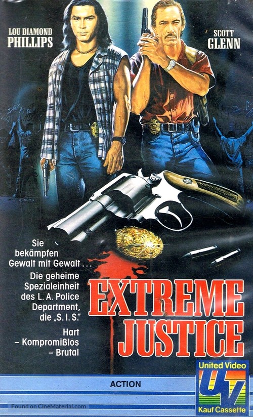 Extreme Justice - German Movie Cover