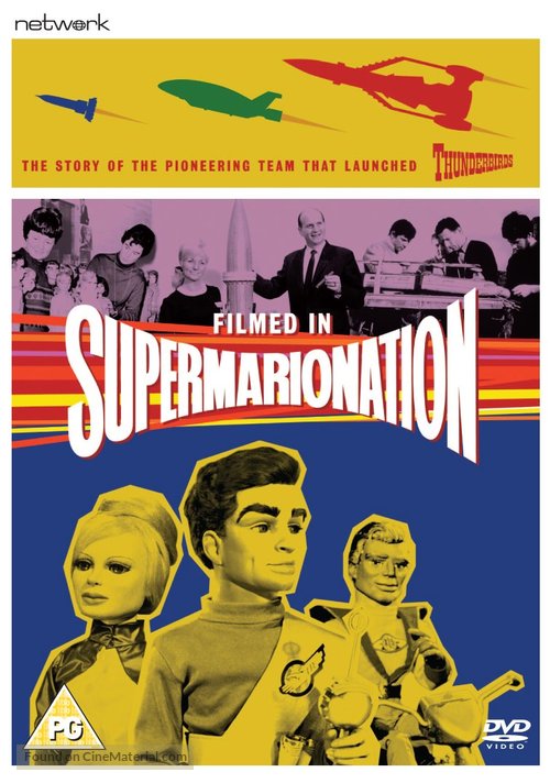 Filmed in Supermarionation - British DVD movie cover