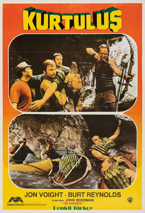 Deliverance - Turkish Movie Poster